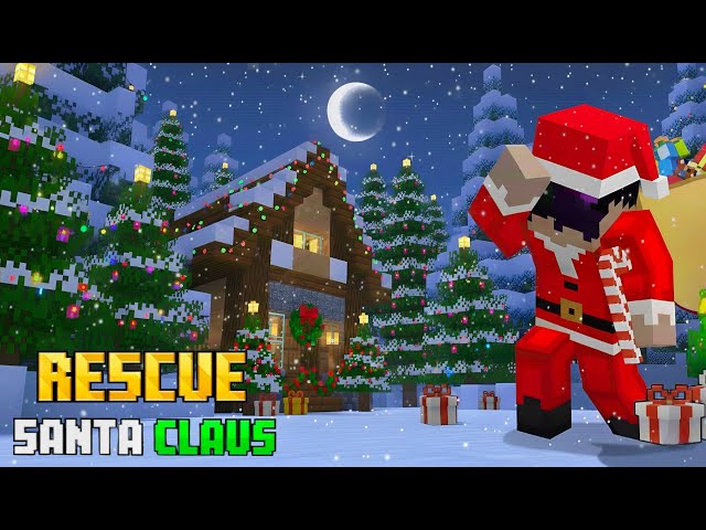 Saving Santa Claus Before Christmas in Minecraft | 🎄🎅