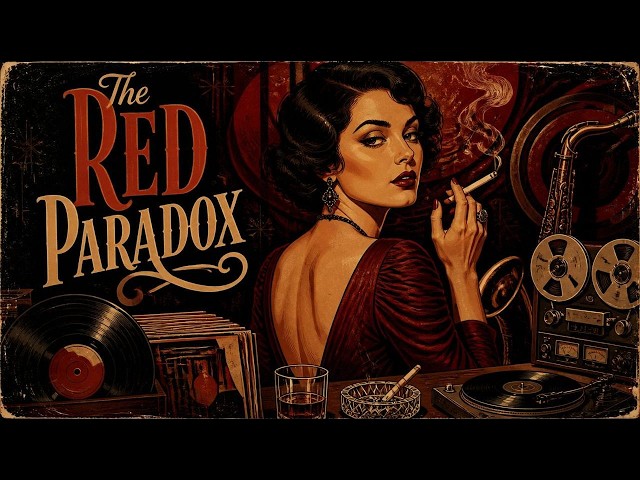 The Red Paradox 🎷 Slow Vintage Noir Jazz
