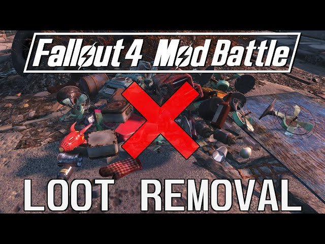 Loot Reduction Mods for Fallout 4 - Mod Battle