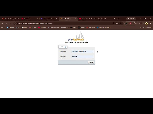 How To Use the phpMyAdmin Database Server