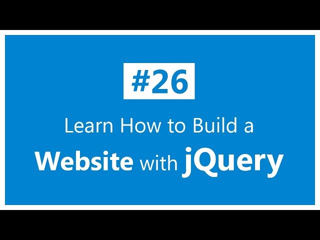 Website with jQuery - But Wait There's More Arrays and Objects