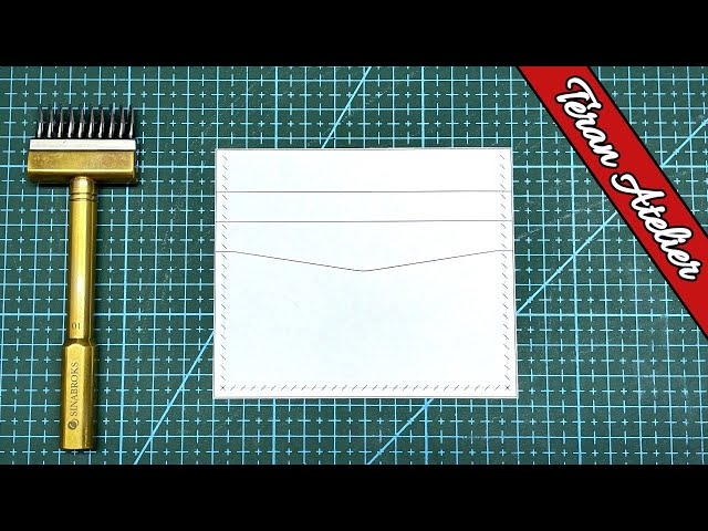 Stitching Holes for Leather Patterns (CAD)