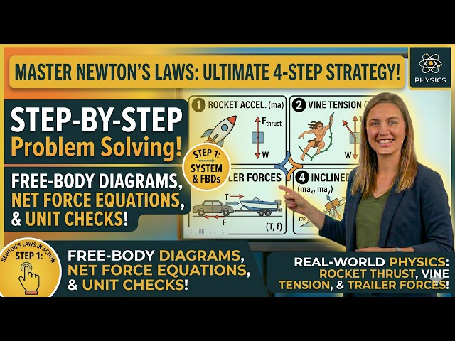 Problem-Solving Strategies for Newton's Laws | Physics