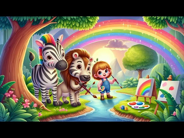 Zoey the Zebra's Adventure in the Magical Jungle | Heartwarming Story for Kids