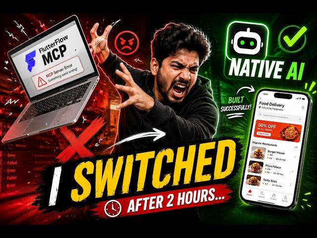 I Switched from FlutterFlow MCP to Native AI After 2 Hours...