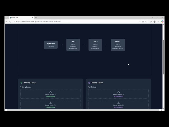 No-Code Deep Learning Dev Platform — Visual Model Builder, Training and Inference