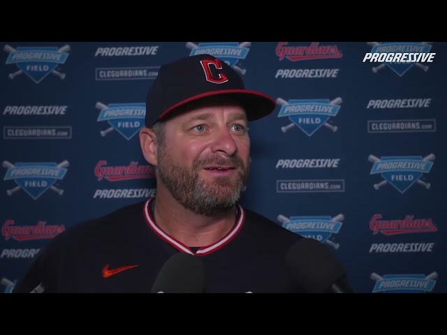 082526 - CLE vs LAA - Postgame Media Availability