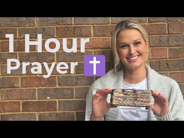 Pray Through Scripture With Me for 1 Hour | Real-Time Guided Prayer Bible Session