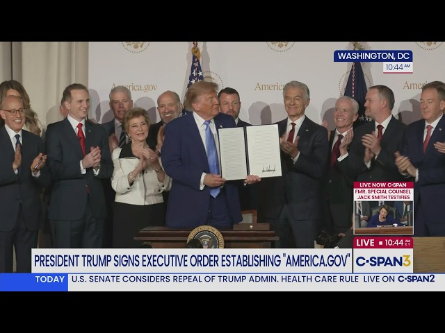 President Trump, Elon Musk Announce AI-Powered "America.gov"