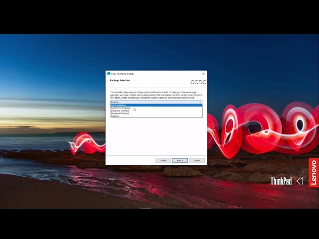 CCDC Software Installation Step by Step - from 2023.1 release.