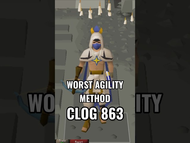 I Returned to the Worst Agility Training Method for this Collection Log #osrs #gaming #runescape