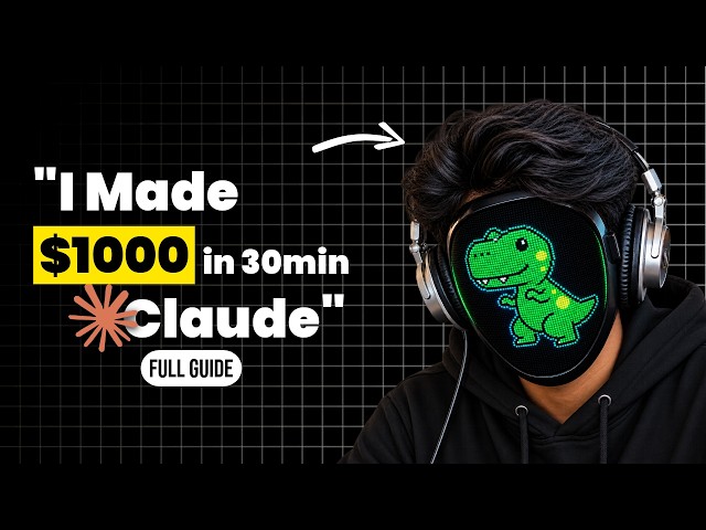 How I Made $1000 in 30min Using Claude.