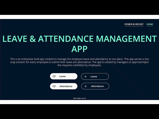Custom Leave & Attendance App in Microsoft 365 (No Monthly Subscriptions!) 📅 #ai #microsoft #tech
