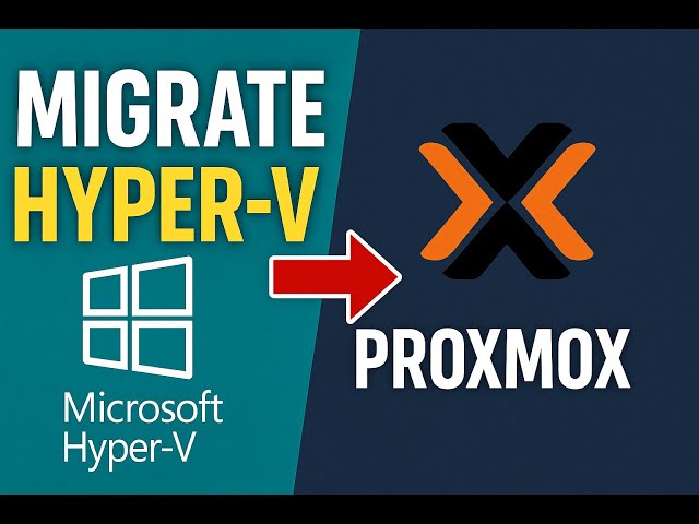 Don't Migrate VMs from Hyper-V to Proxmox Until You Watch This!