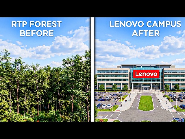 Inside Lenovo's Massive US Headquarters in Research Triangle Park