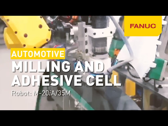 Milling and Adhesive Cell | FANUC & AGFRA| GET IT DONE. TOGETHER!