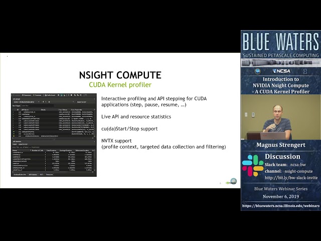 Introduction to NVIDIA Nsight Compute - A CUDA Kernel Profiler