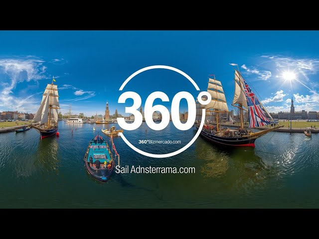 ⛵ Step aboard Sail Amsterdam 2025 in stunning 360° VR!