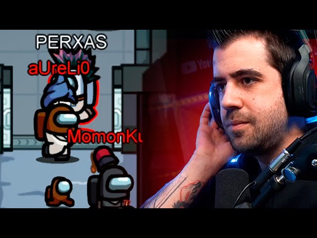 Auron juega Among Us con Gente Podrida 🪰