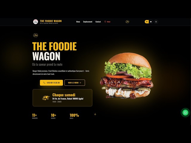 Food Wagon  site vitrine