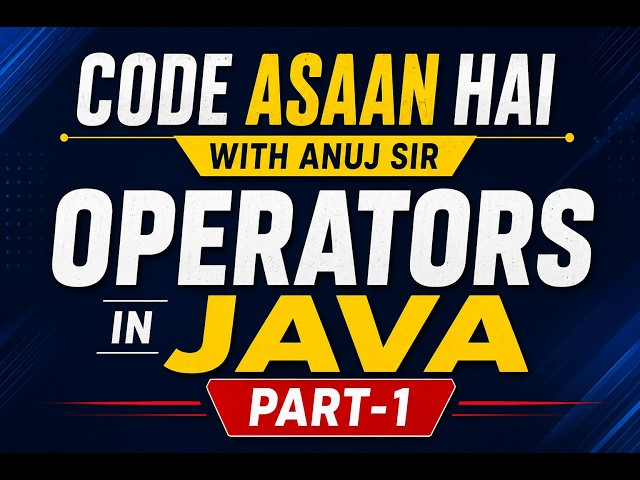 JAVA TUTORIAL | #programming | #operator | #javaprogramming | #howtouseoperatorsinjava | #java