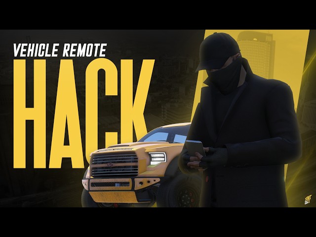 Vehicle Remote Hack Script For FiveM - ESX , QBcore & Qbox