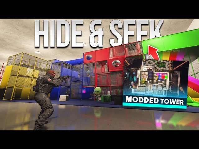Extreme Hide & Seek in MODDED Rainbow Six Siege - Wonderland