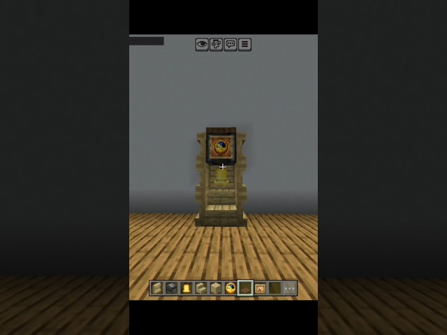 Minecraft Working Clock 😈#shorts #viral #youtubeshorts #gaming #trending #memes #new #viral #yt #new