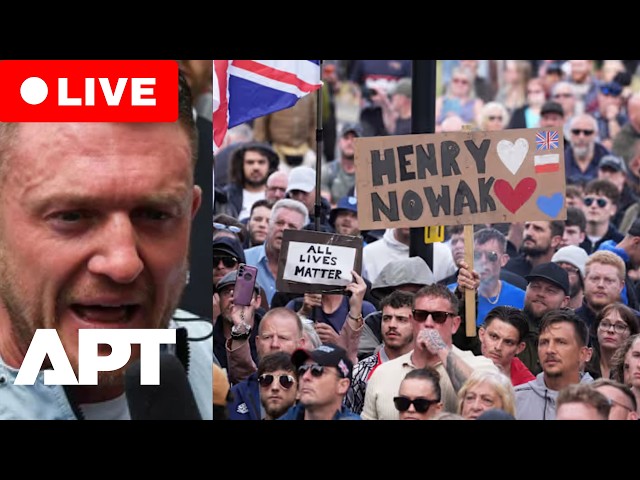 LIVE | Tommy Robinson Leads Protest Outside Southampton Police Station | APT