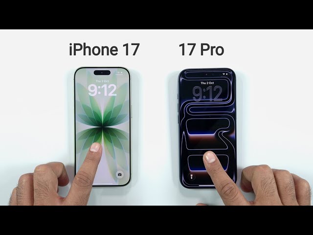 iPhone 17 vs 17 Pro SPEED TEST | which is FASTER ?