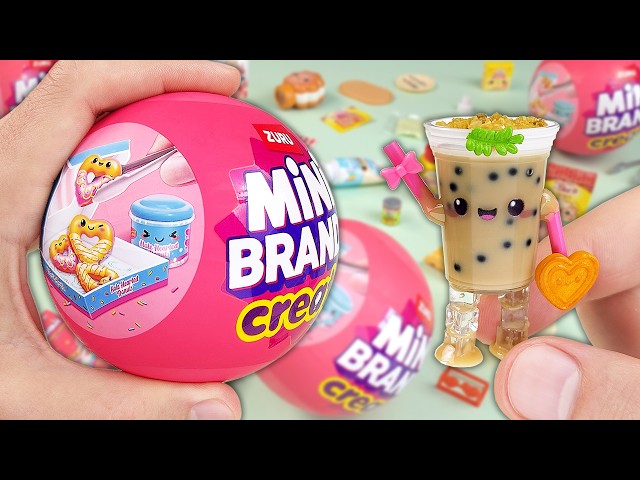Making Mini Brands Create Kawaii Kitchen…My Way!😂
