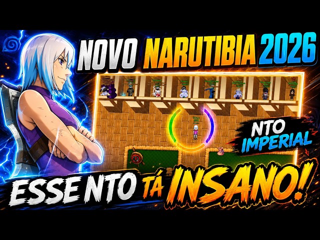 NOVO SERVER NTO (NARUTO TIBIA) 2026! - NTO Imperial (SISTEMAS INCRÍVEIS 🤩)