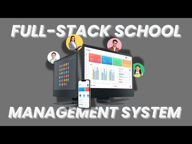 School Management System | Full-Stack PHP MySQL Student & Admin Management Web App