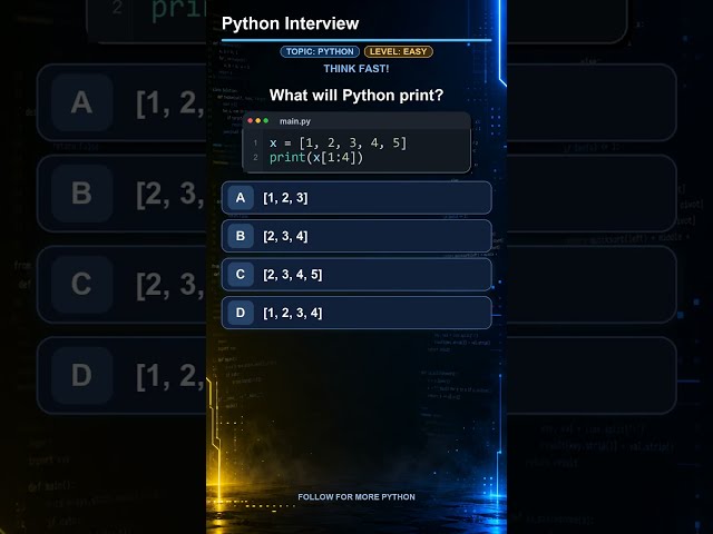 🚨 Stop Scrolling! One Tiny : Changes Everything in Python! #pythoninterview #python #learnpython