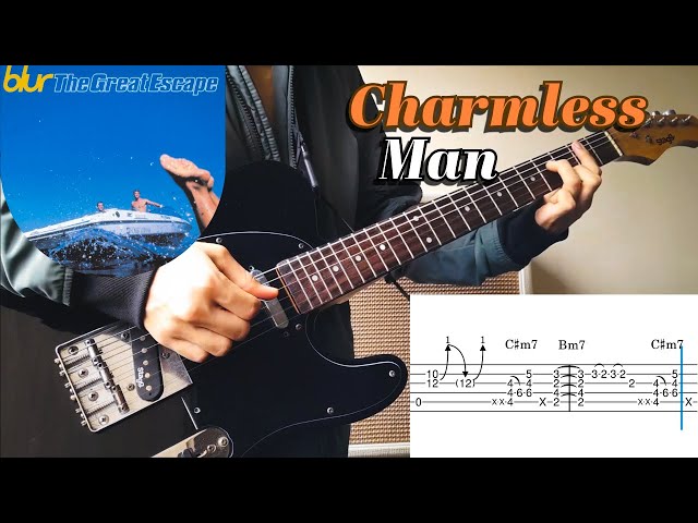 Charmless Man (Blur) | Guitar Cover + Tabs
