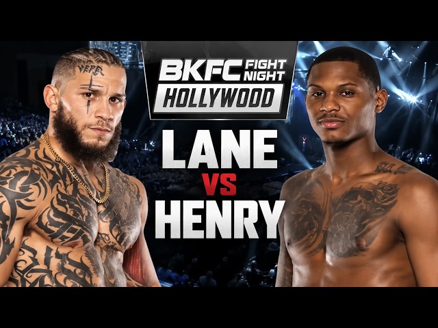 Julian Lane vs Bryce Henry | Full Fight | BKFC Fight Night Hollywood