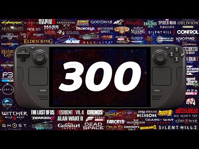 300 STEAM DECK GAMES TESTED!