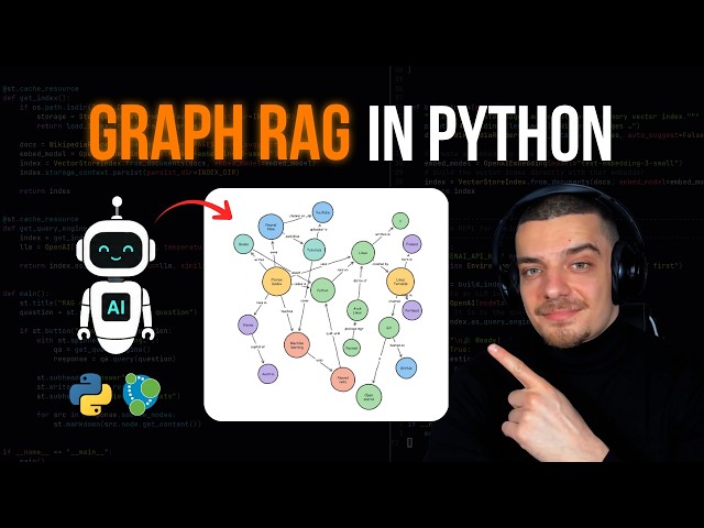 GraphRAG in Python: Agentic AI with Knowledge Graphs