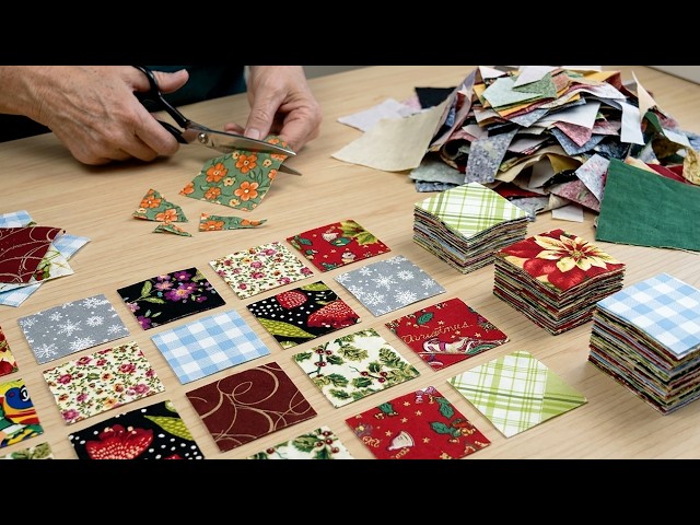 Surprise! From Scraps to Useful and Beautiful Items – Easy Sewing Tutorial