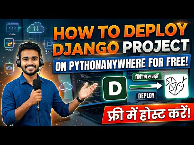Deploy Django Project on PythonAnywhere for FREE (Step-by-Step Guide)