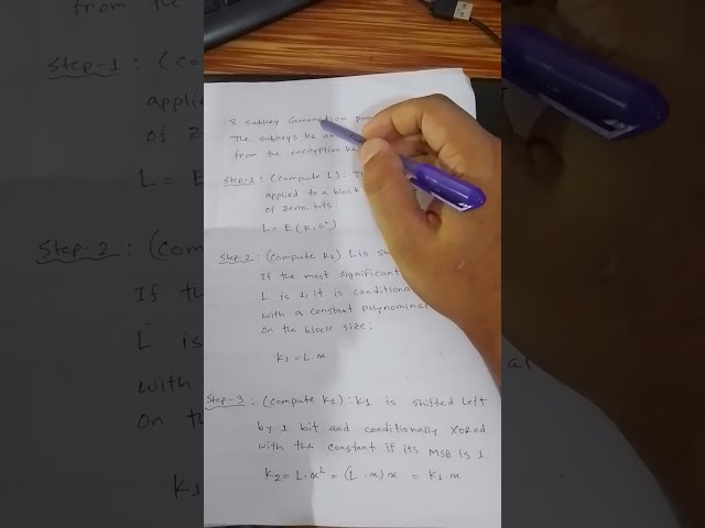 CMAC (Cipher-Based Message Authentication Code) Explained Easily | Cryptography & Network Security