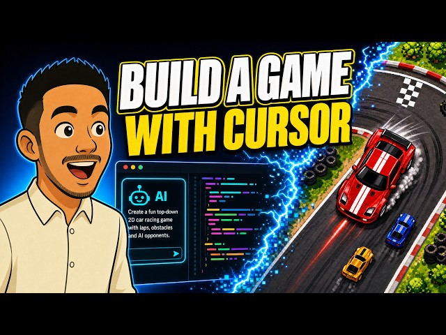 Build a 2D Racing Game with Cursor AI (Vibe Coding Tutorial)