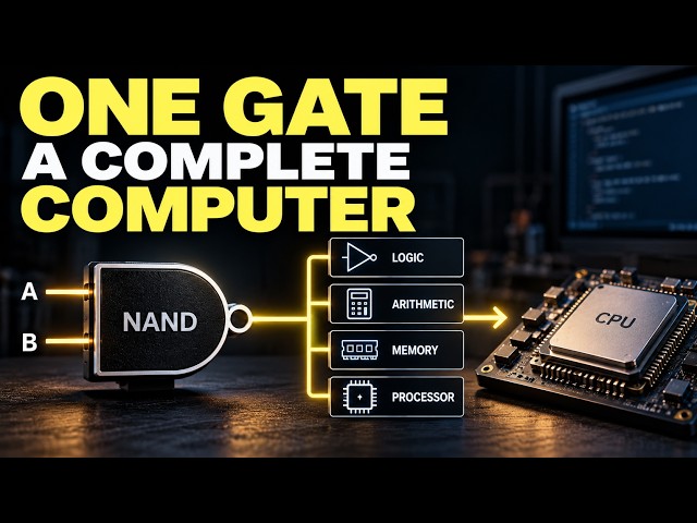 NAND: The One Logic Gate That Can Build a Computer