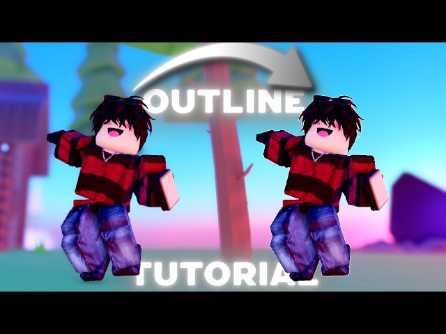 HOW TO GET THE WHITE OUTLINE FROM MY EDITS 🔥