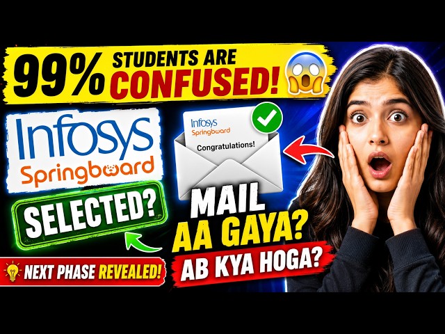 Infosys Springboard Internship 7.0 Shortlisting Results Out! 😱 Don't Miss These Next Steps