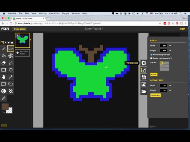 Create an Avatar with Piskel