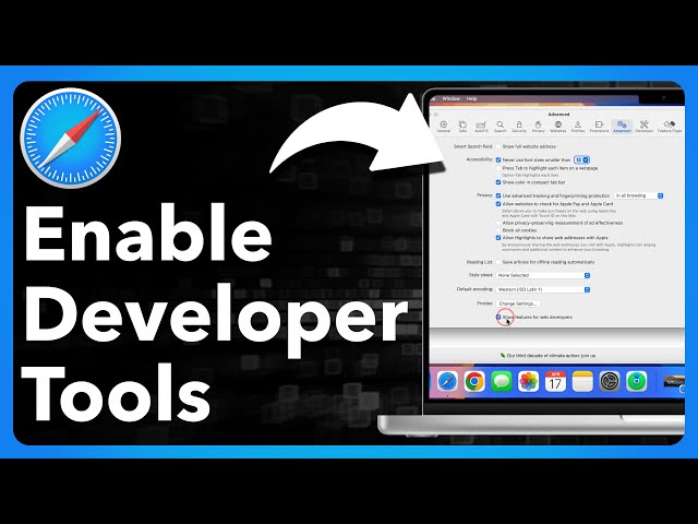 How To Enable Developer Tools Menu In Safari On Mac
