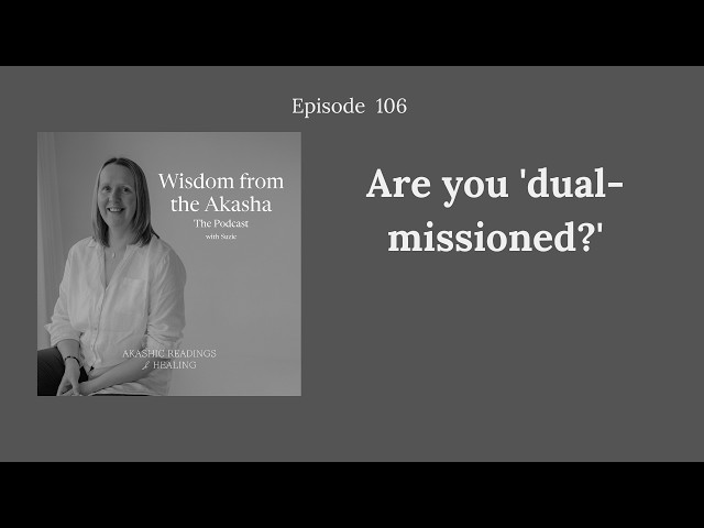 106. Are You 'Dual-Missioned'? — Show Notes