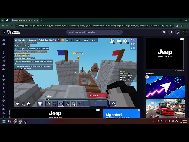 BLOXD.IO with viewers