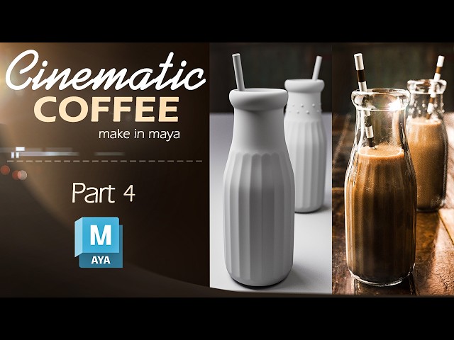Photorealistic Coffee Scene in Maya |  Full Tutorial - Part 4 #3d #artist #art #cgi #vfx #tutorial